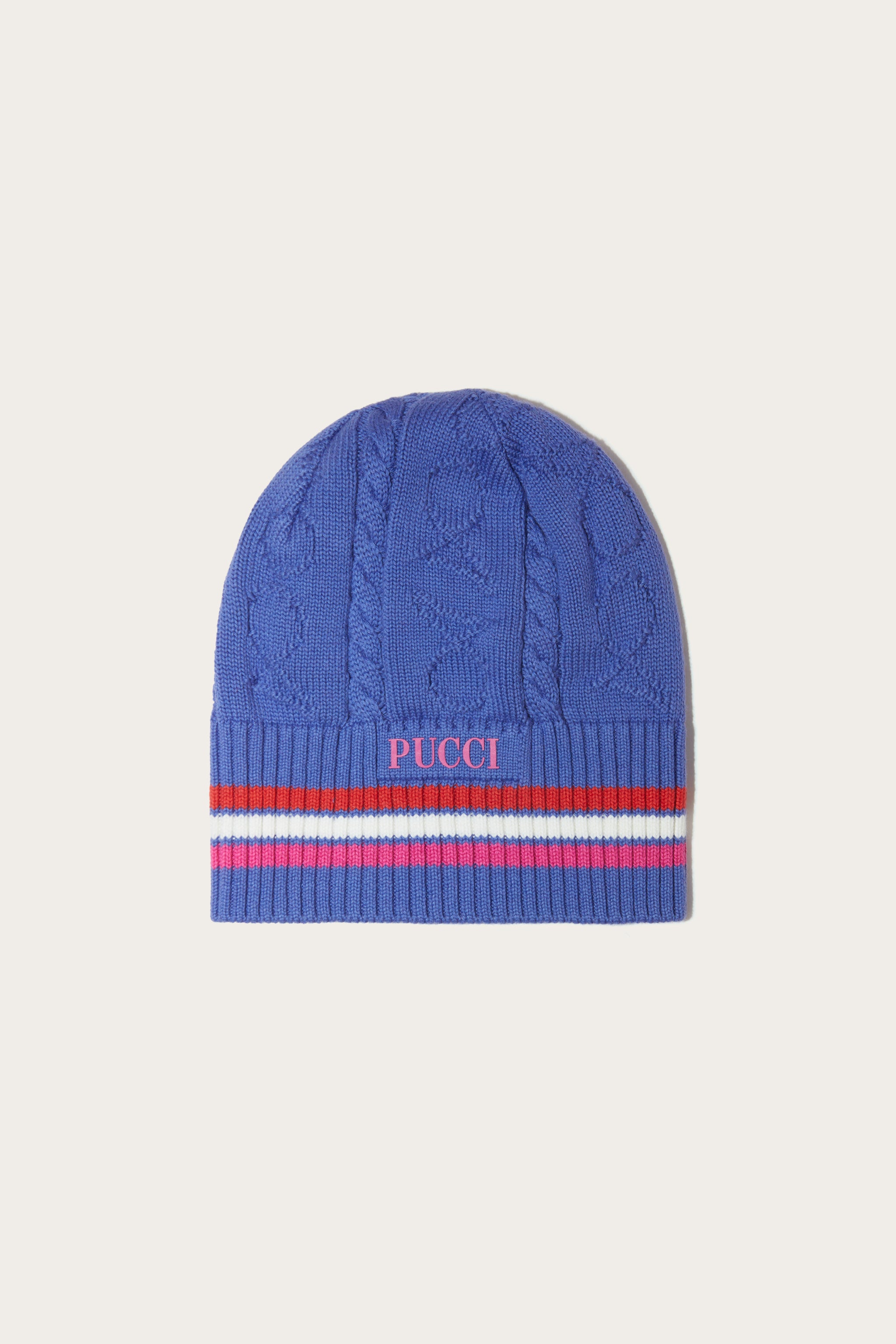 Pucci Logo-Appliqué Beanie Hat