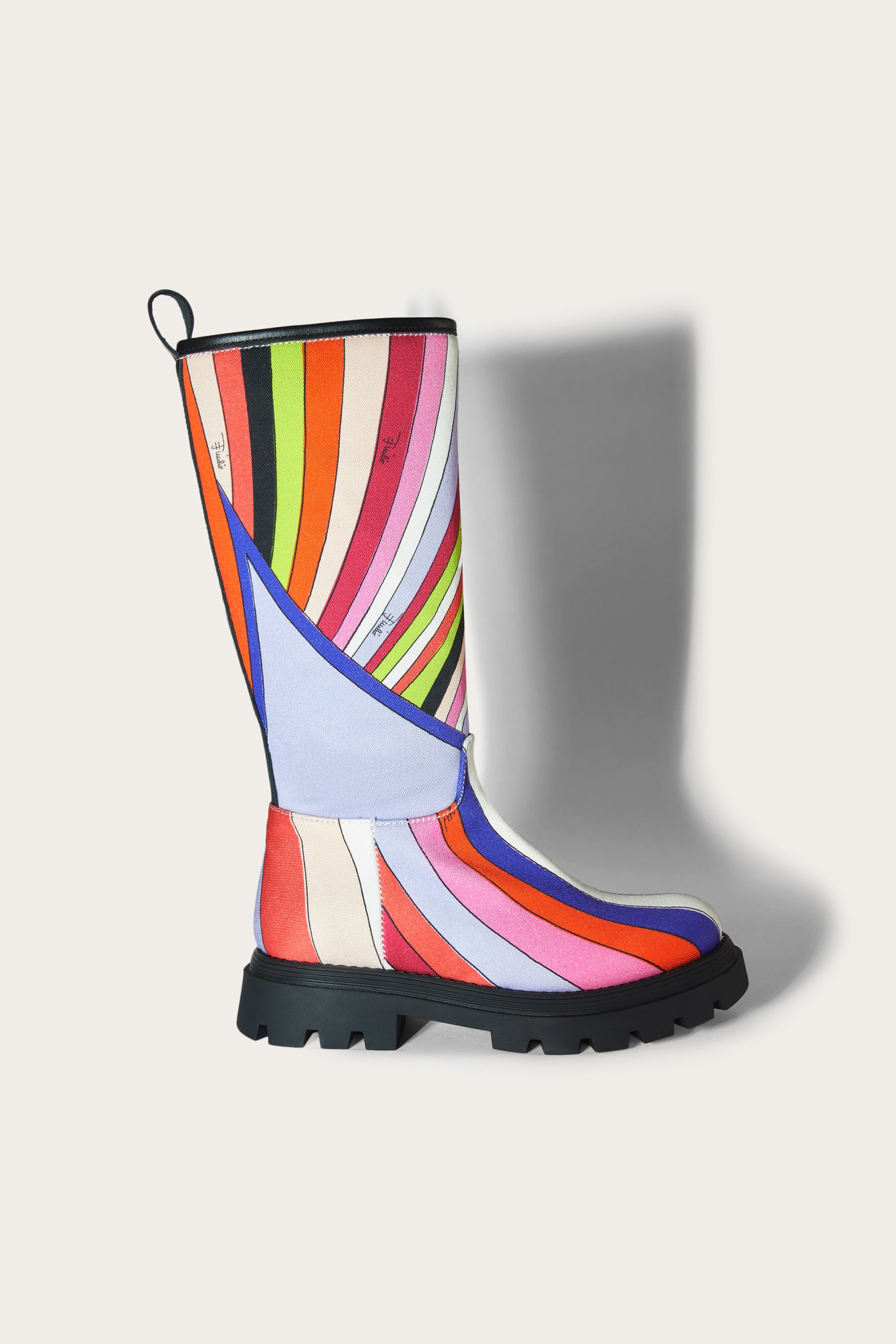 Pucci Iride-Print Boots