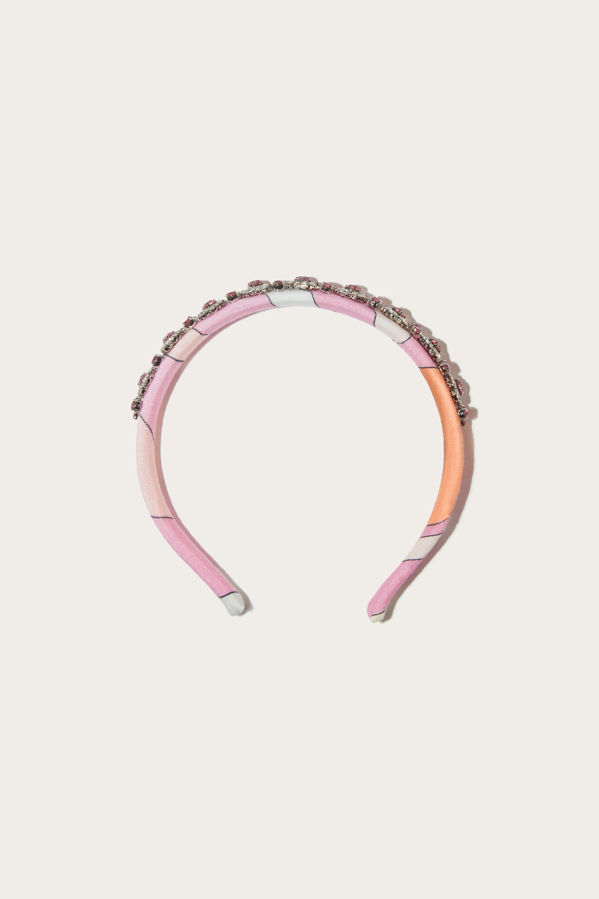 Pucci Iride-Print Crystal Headband