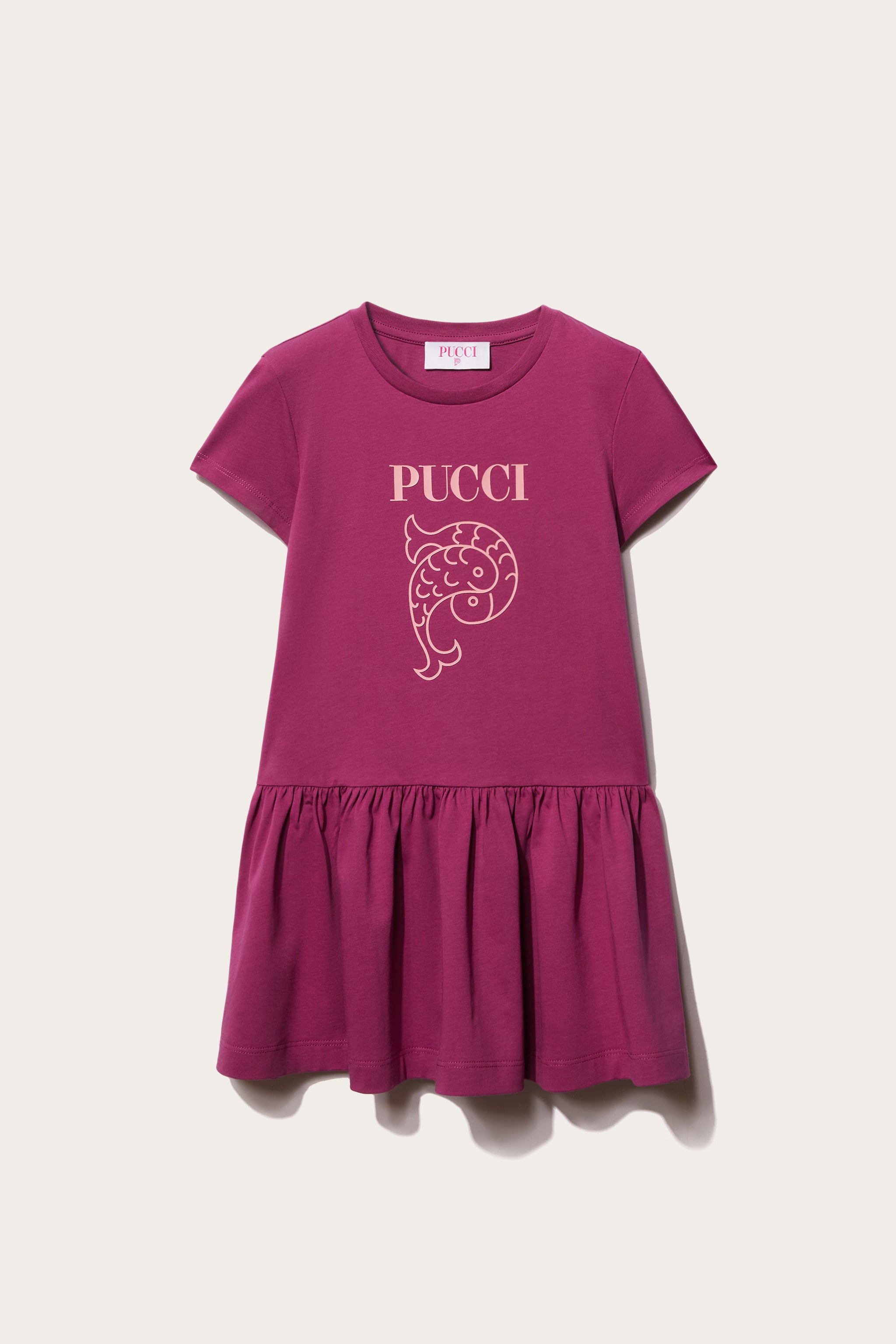 Pucci Logo-Print Cotton Dress