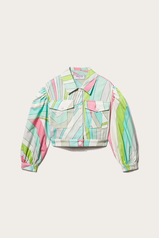 Iride-Print Jacket