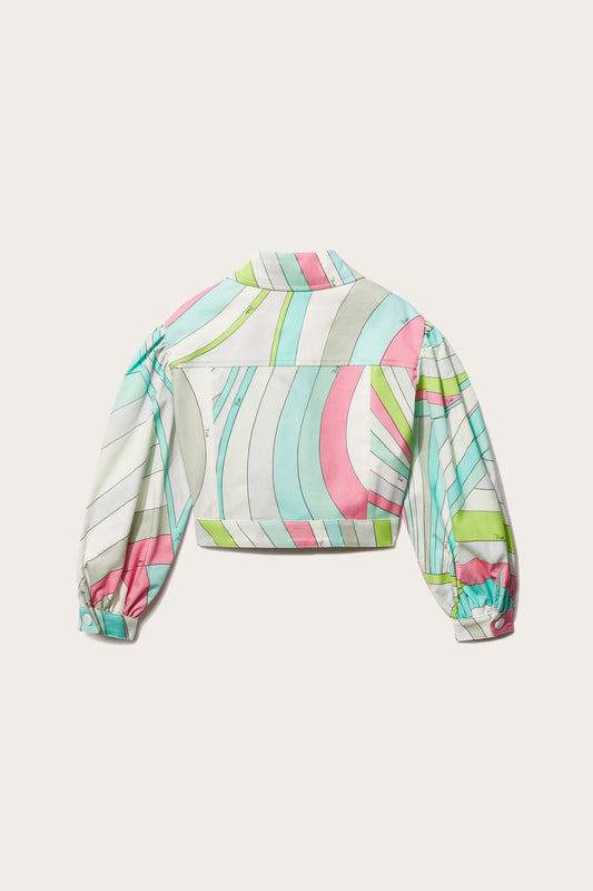 Iride-Print Jacket