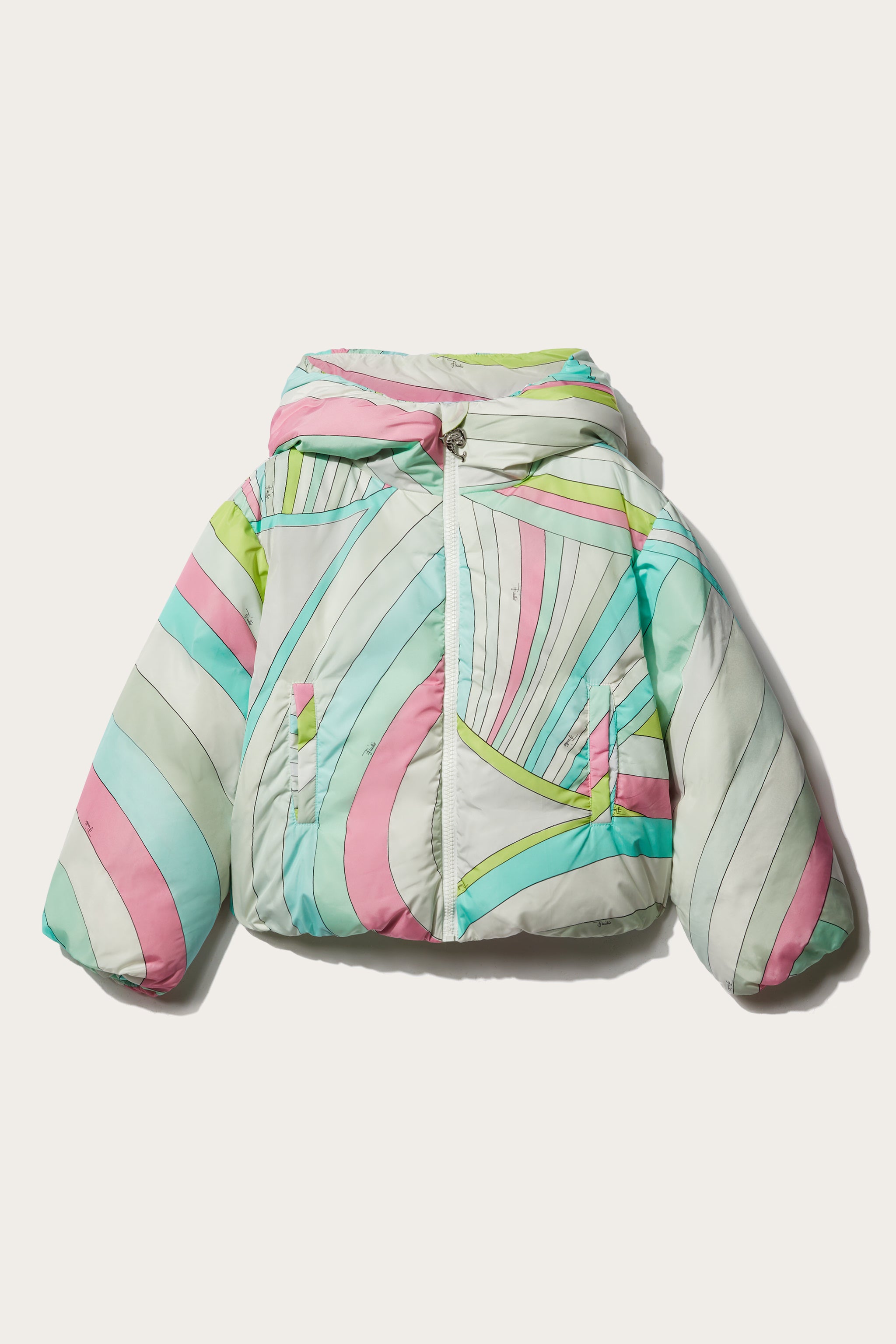 Pucci Iride-Print Puffer Jacket