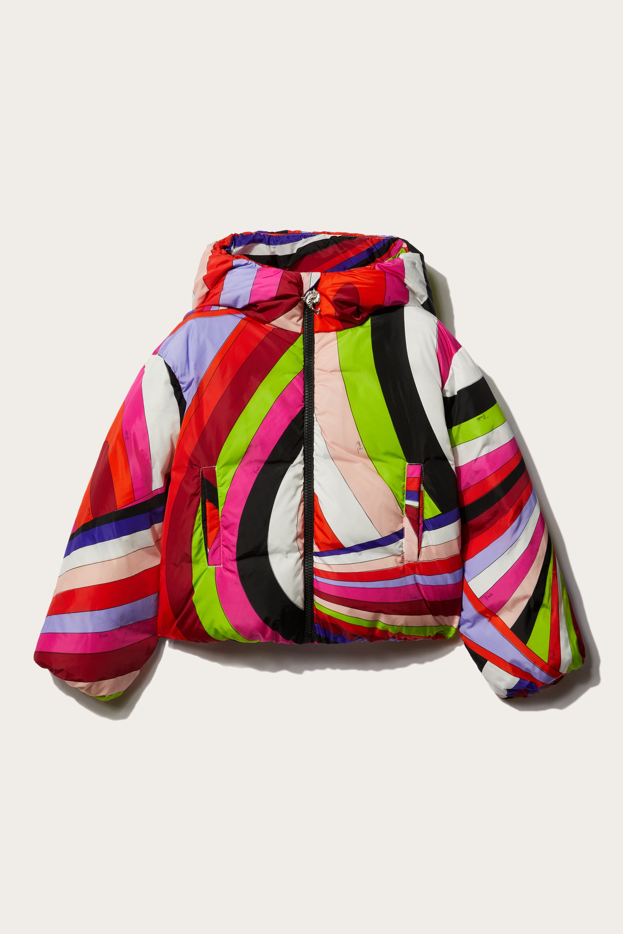 Pucci Iride-Print Puffer Jacket