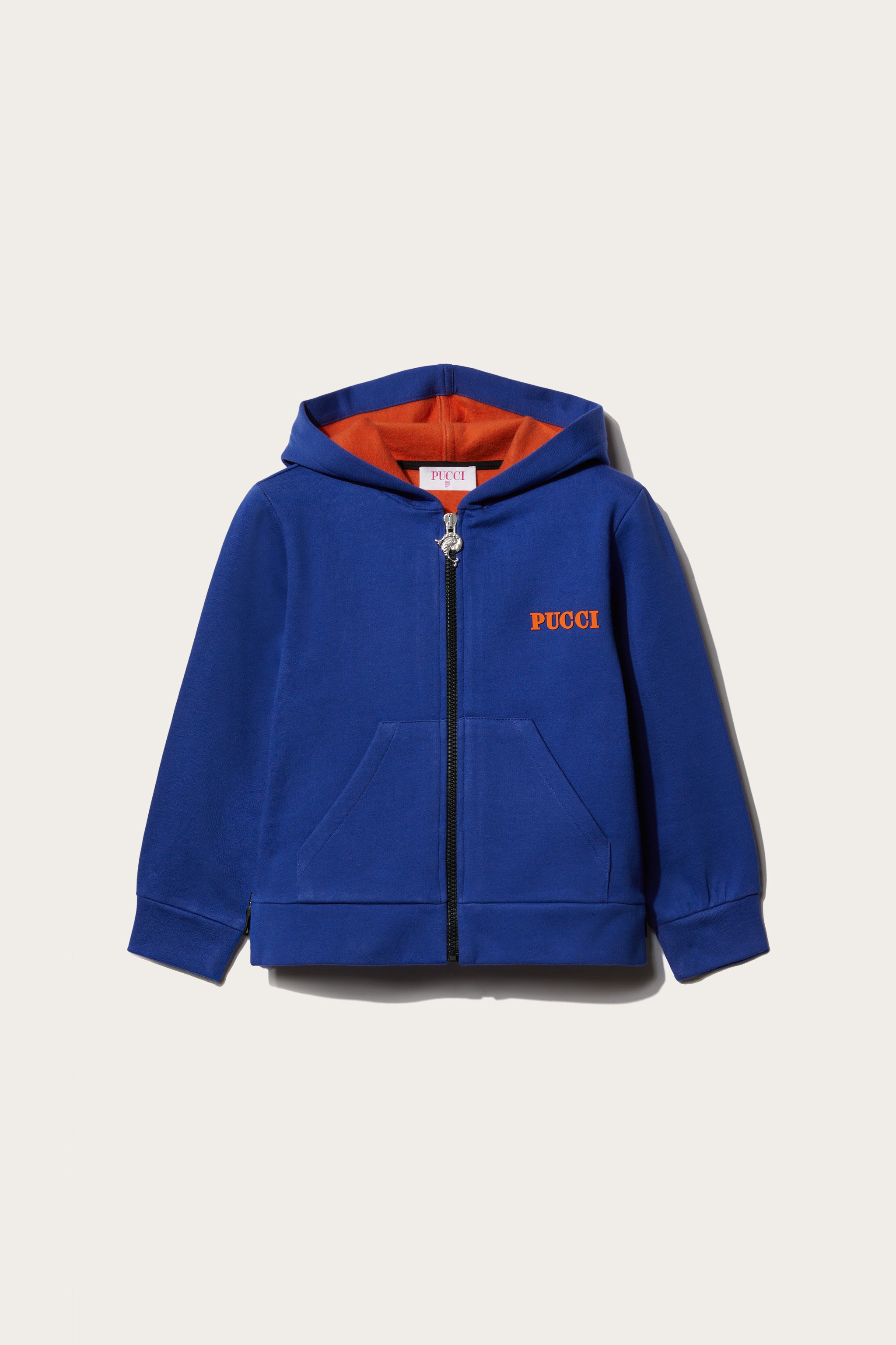 Pucci Logo-Print Cotton Hoodie