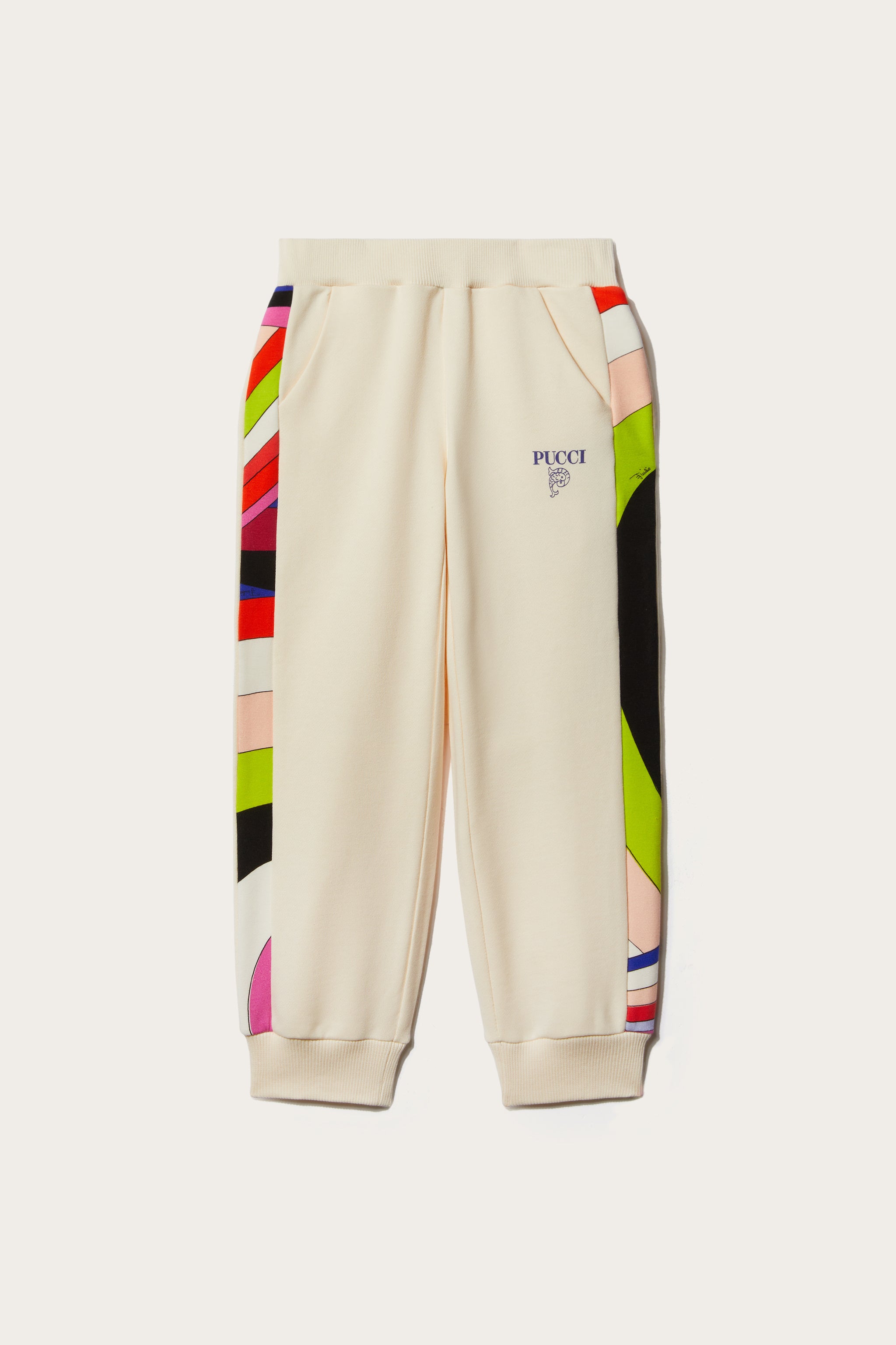 Pucci Iride-Print Cotton Sweatpants