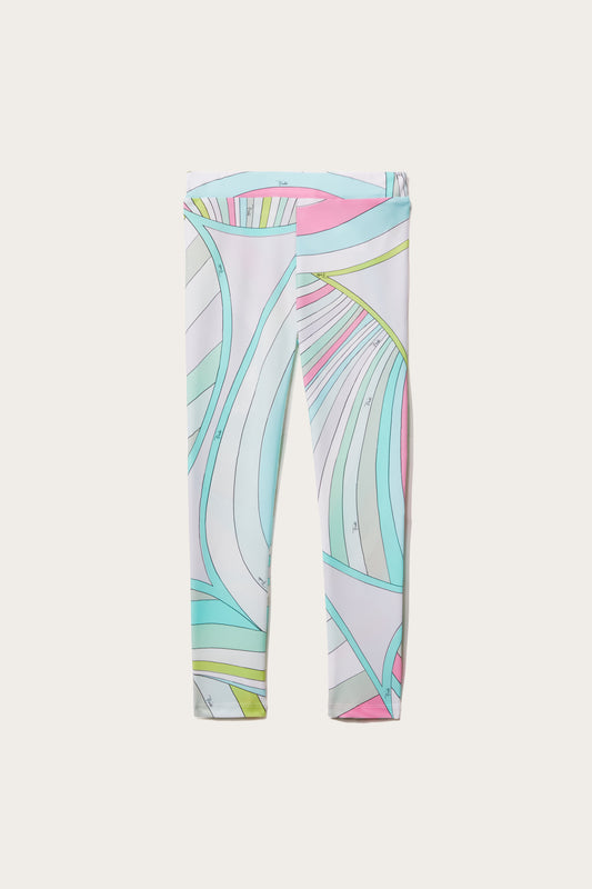 Iride-Print Leggings