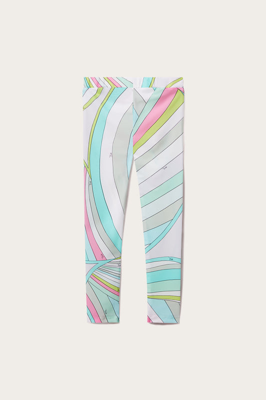 Iride-Print Leggings