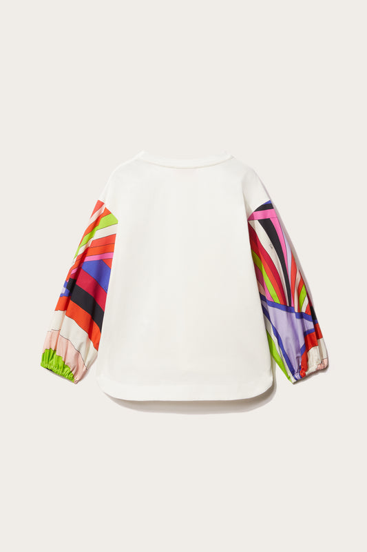 Iride-Print Cotton Top