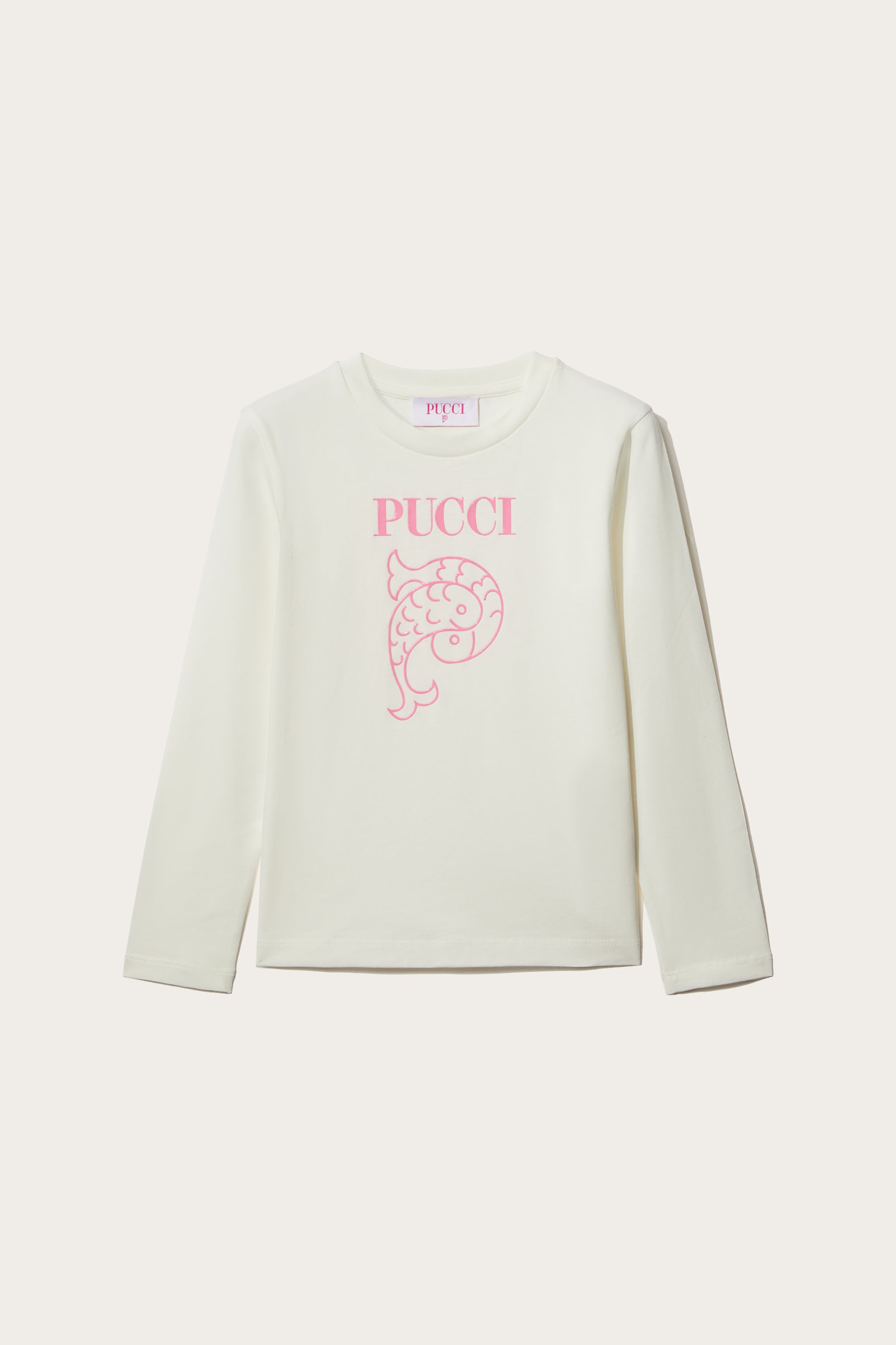 Pucci Logo-Print Cotton T-Shirt