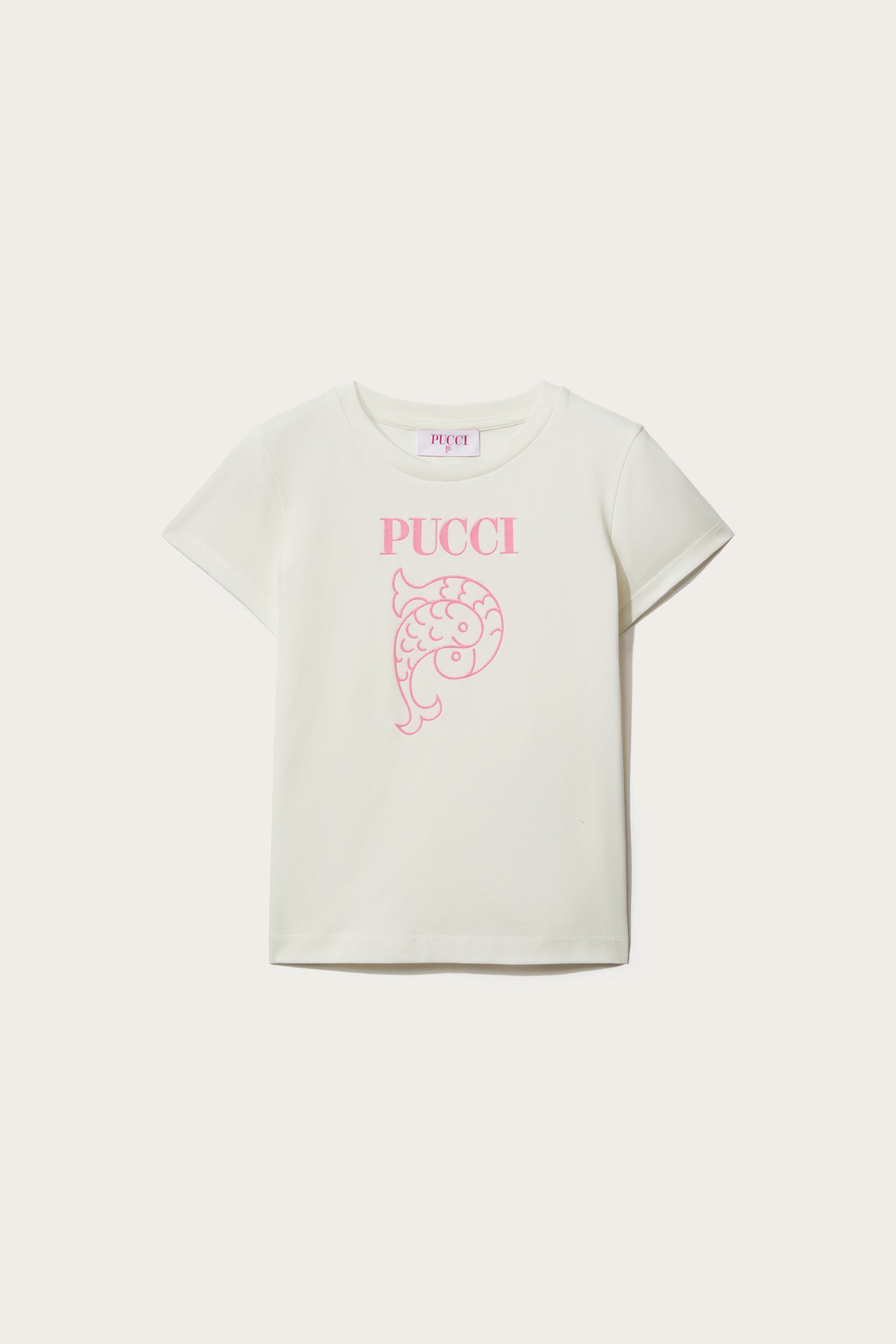 Pucci Logo-Print Cotton T-Shirt