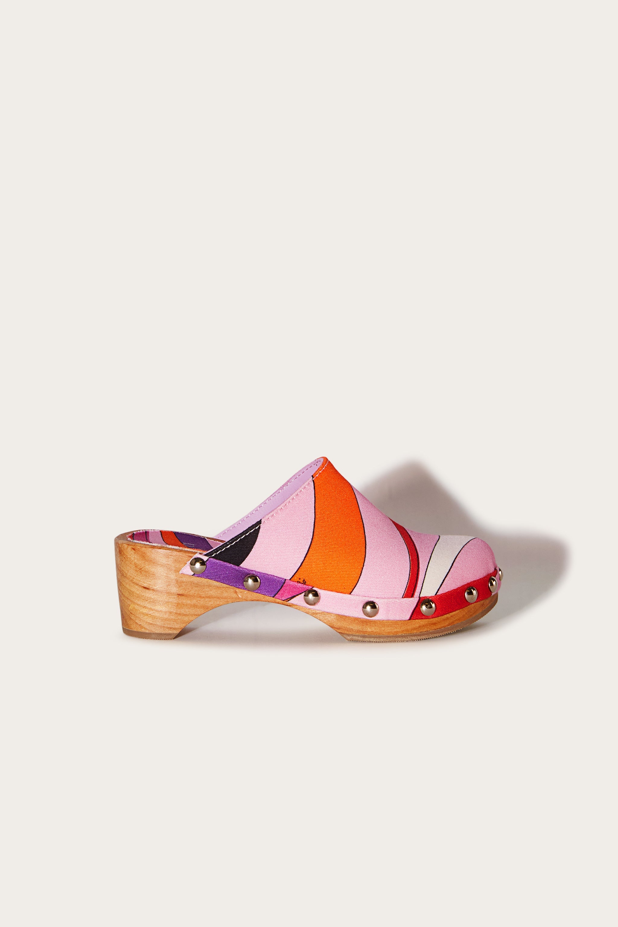 Pucci Clogs con stampa Marmo