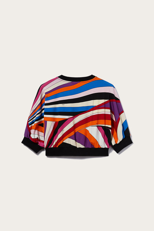 Iride-Print Sweatshirt