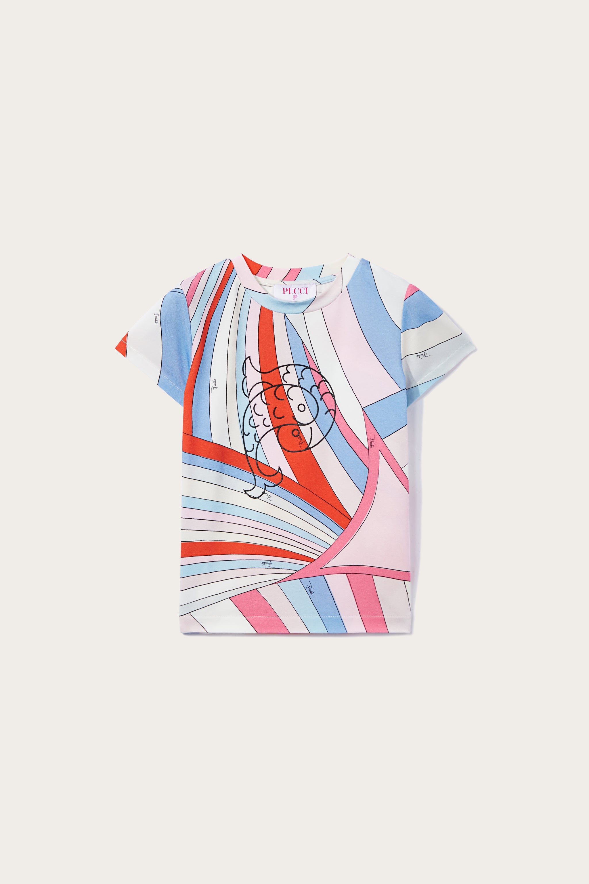 Pucci T-shirt con stampa Iride