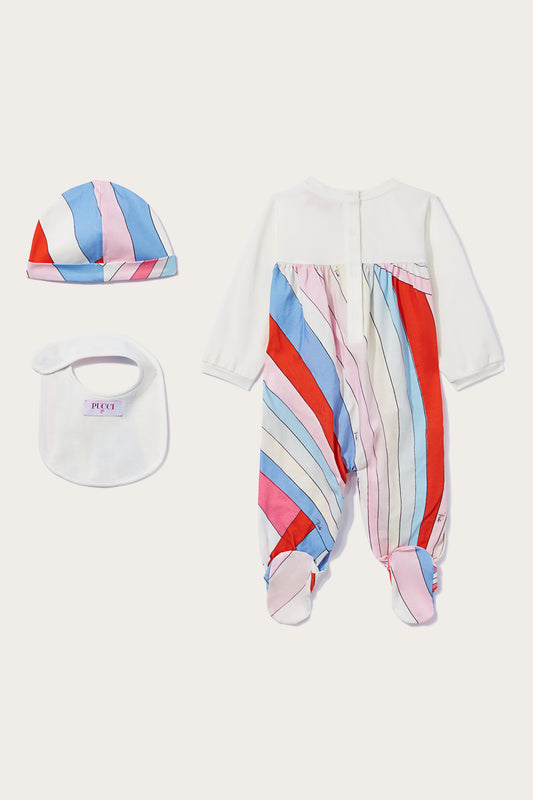 Iride-Print Babygrow Set