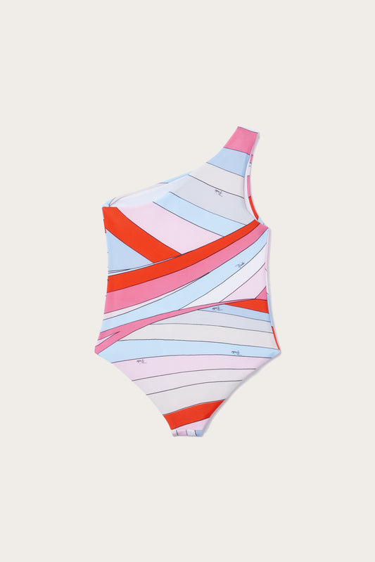 Iride-Print Swimsuit