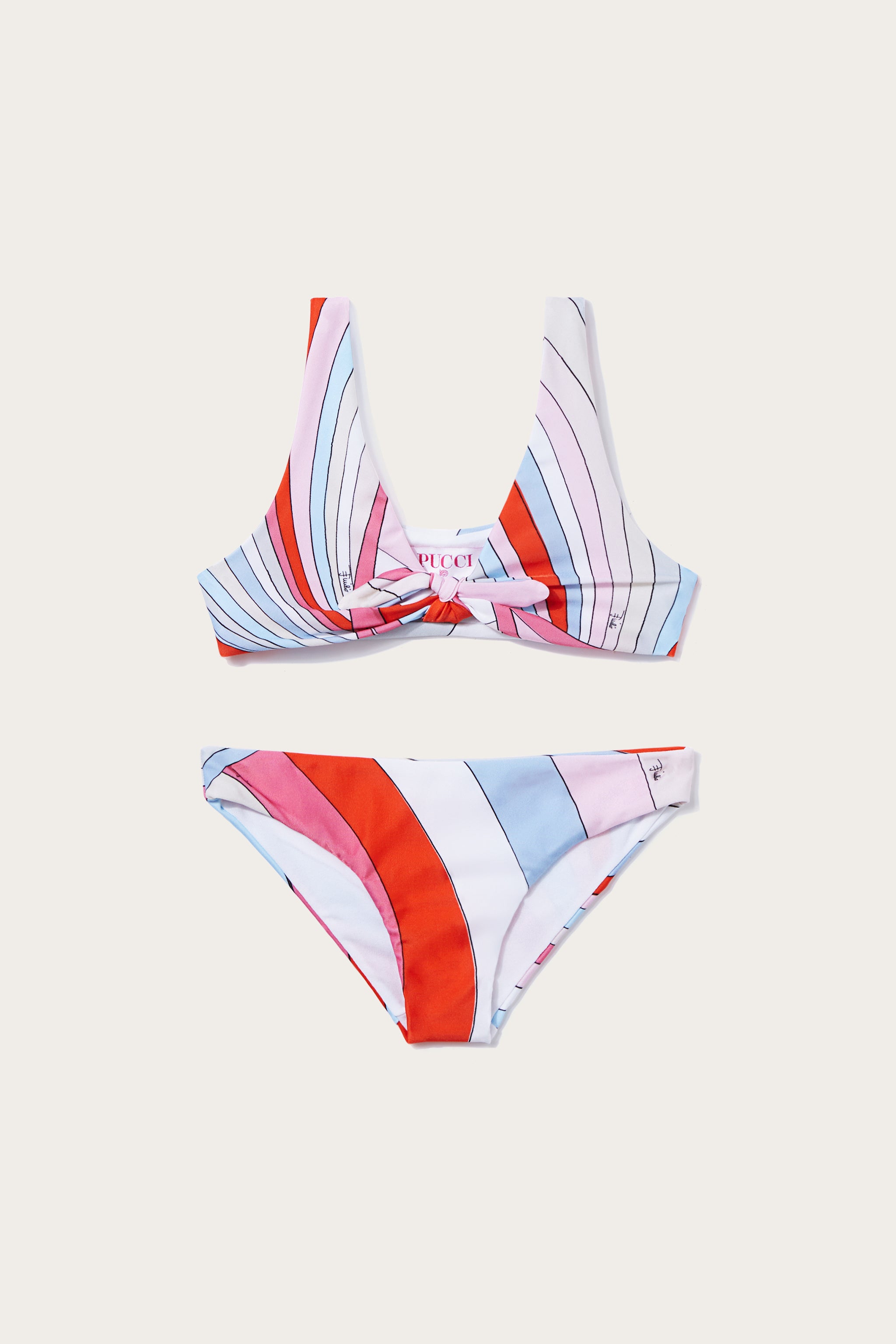 Pucci Bikini con stampa Iride